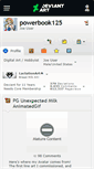 Mobile Screenshot of powerbook125.deviantart.com