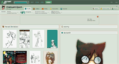 Desktop Screenshot of chatoyant-epoch.deviantart.com