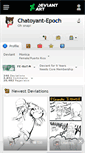 Mobile Screenshot of chatoyant-epoch.deviantart.com