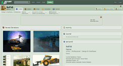 Desktop Screenshot of bolfab.deviantart.com