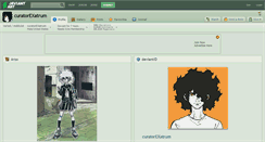 Desktop Screenshot of curatorexatrum.deviantart.com