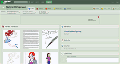 Desktop Screenshot of namirielmondgesang.deviantart.com