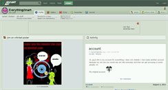 Desktop Screenshot of everythingzimart.deviantart.com
