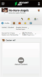 Mobile Screenshot of no-more-angels.deviantart.com