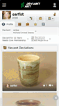 Mobile Screenshot of earfist.deviantart.com