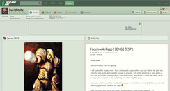 Desktop Screenshot of davidstrife.deviantart.com