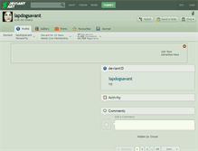 Tablet Screenshot of lapdogsavant.deviantart.com