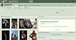 Desktop Screenshot of littlesister84.deviantart.com