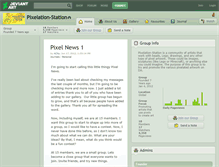 Tablet Screenshot of pixelation-station.deviantart.com