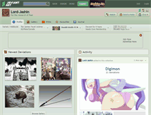 Tablet Screenshot of lord-jashin.deviantart.com