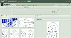 Desktop Screenshot of ninja-g33k.deviantart.com