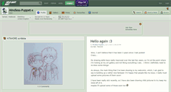 Desktop Screenshot of mindless-puppet-x.deviantart.com