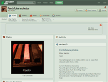 Tablet Screenshot of fenixfutura-photos.deviantart.com