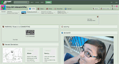 Desktop Screenshot of emo-girl-alexauchiha.deviantart.com