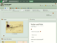 Tablet Screenshot of fatutasugarr.deviantart.com