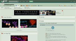 Desktop Screenshot of 1000billonpoints.deviantart.com