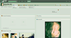 Desktop Screenshot of dirtylittle-girl.deviantart.com