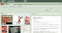 Desktop Screenshot of dawndove.deviantart.com