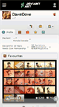 Mobile Screenshot of dawndove.deviantart.com