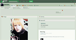 Desktop Screenshot of darkstarr.deviantart.com