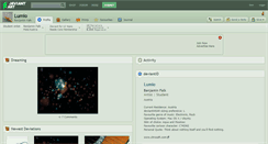 Desktop Screenshot of lumio.deviantart.com