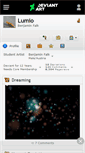 Mobile Screenshot of lumio.deviantart.com