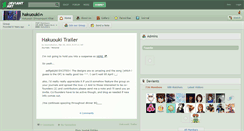 Desktop Screenshot of hakuouki.deviantart.com