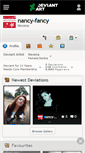 Mobile Screenshot of nancy-fancy.deviantart.com