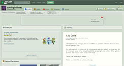 Desktop Screenshot of bowlingballhead.deviantart.com