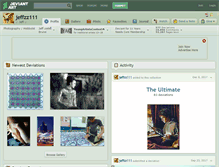 Tablet Screenshot of jeffzz111.deviantart.com