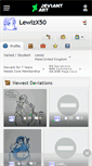 Mobile Screenshot of lewizx50.deviantart.com