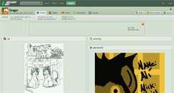 Desktop Screenshot of dragor.deviantart.com