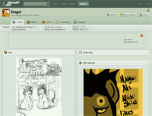 Tablet Screenshot of dragor.deviantart.com