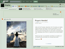 Tablet Screenshot of nilopher.deviantart.com