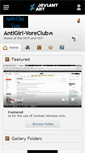 Mobile Screenshot of antigirl-voreclub.deviantart.com