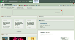 Desktop Screenshot of doomsdaylee.deviantart.com