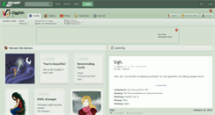 Desktop Screenshot of gigglish.deviantart.com