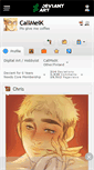 Mobile Screenshot of callmeik.deviantart.com