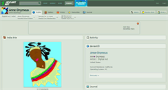 Desktop Screenshot of anne-onymous.deviantart.com