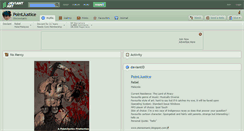 Desktop Screenshot of pointjustice.deviantart.com