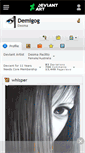 Mobile Screenshot of demigog.deviantart.com