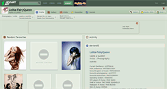 Desktop Screenshot of lolita-fairyqueen.deviantart.com