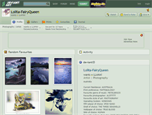 Tablet Screenshot of lolita-fairyqueen.deviantart.com