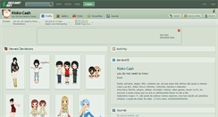 Desktop Screenshot of kioko-caah.deviantart.com