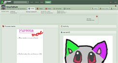 Desktop Screenshot of onyxfathom.deviantart.com