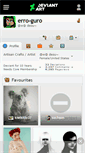 Mobile Screenshot of erro-guro.deviantart.com