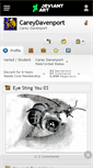 Mobile Screenshot of careydavenport.deviantart.com