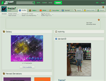 Tablet Screenshot of frazza7.deviantart.com