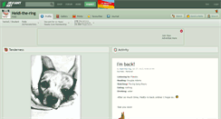 Desktop Screenshot of heidi-the-ring.deviantart.com