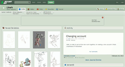 Desktop Screenshot of linark.deviantart.com